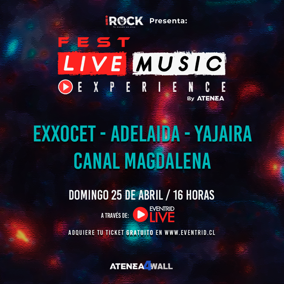 Quédate en casa y revive el Live Music Experience Fest